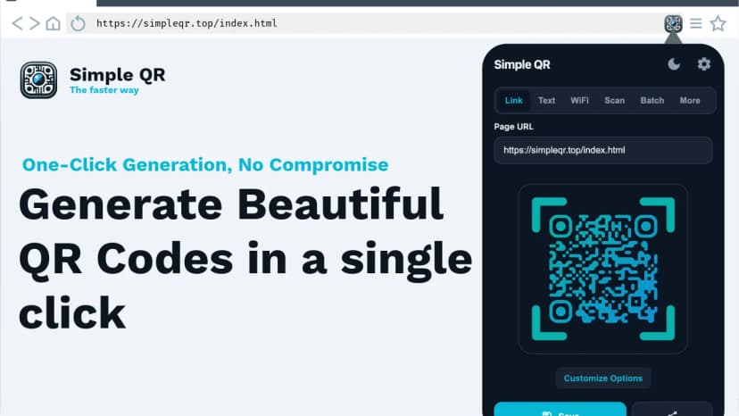 Simple QR Code Generator thumbnail