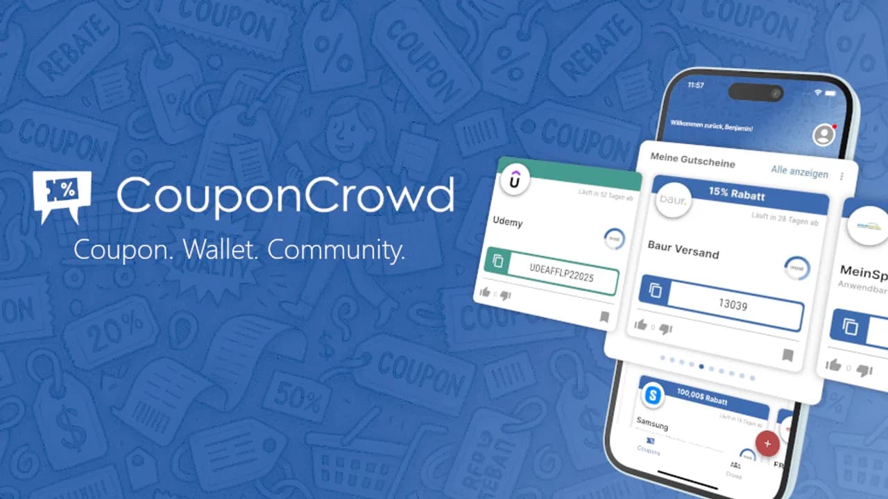 CouponCrowd App - Coupon Wallet