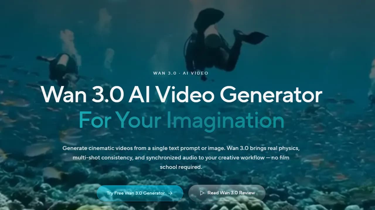 Wan 3.0 Ai Video Generator
